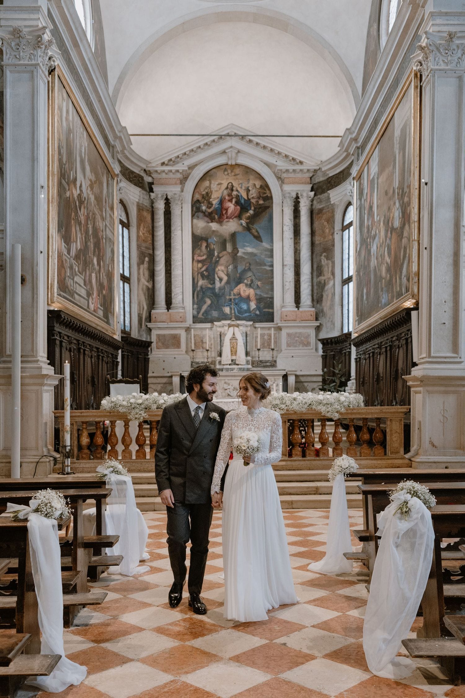 Cerimonia di matrimonio a San Sebastiano a Venezia