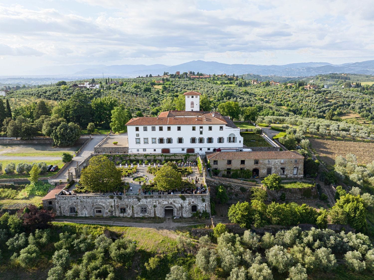 Villa Corsini a Mezzomonte Wedding Venue Near Florence